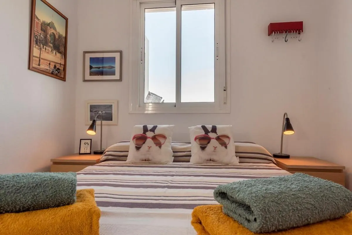 아파트 Casa Susan, Penthouse Apartment, View Over Old Town & The Sea 베예데라프론테라 스페인